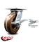 Service Caster 6 Inch High Temp Phenolic Caster with Roller Bearing and Brake/Swivel Lock SCC SCC-35S620-PHRHT-SLB-BSL - alternate 5